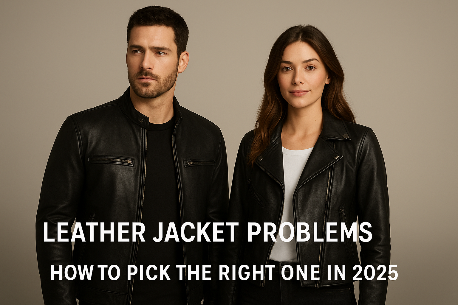 Leather Jacket Problems Solved: How to Pick the Right One in 2025