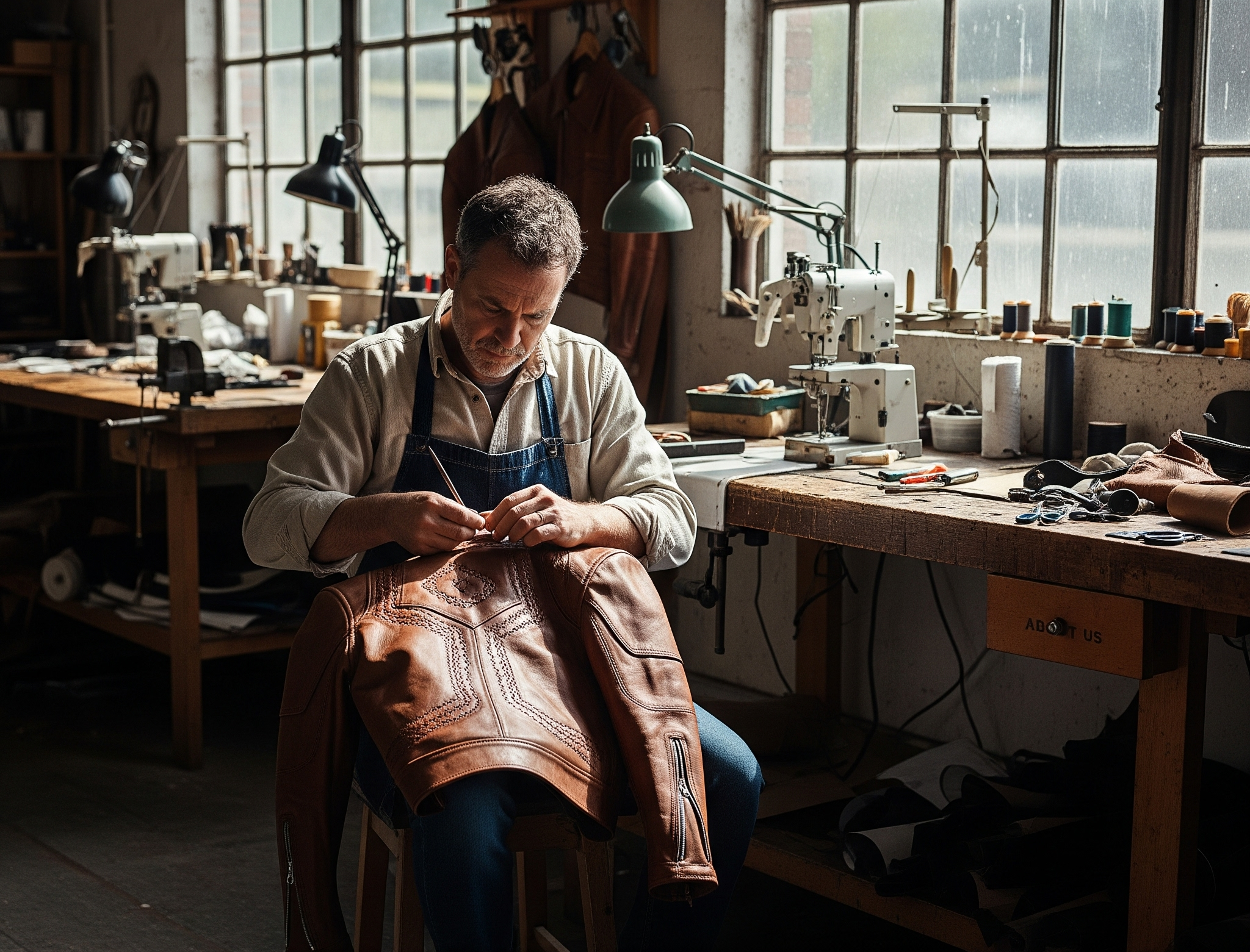 Welcome to Nexus Jackets, where craftsmanship meets style.