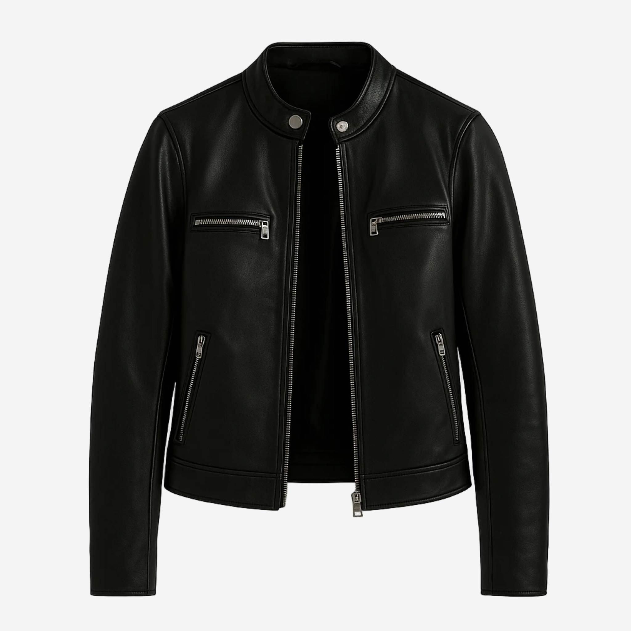 Women’s Cafe Racer Jacket – Top Grain Cowhide Leather Nexus Jackets Co