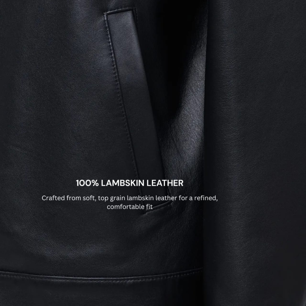 Lambskin Oversized Bomber Nexus Jackets Co