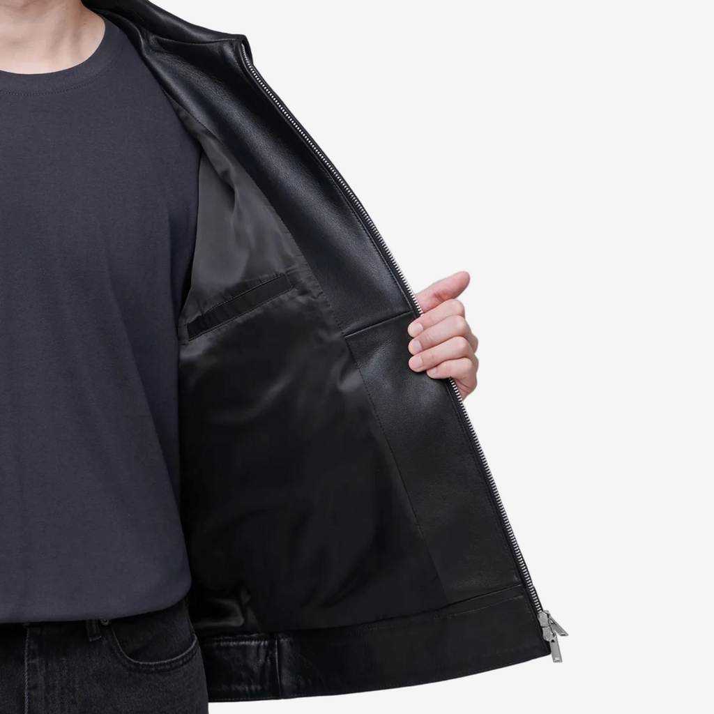 Lambskin Oversized Bomber Nexus Jackets Co
