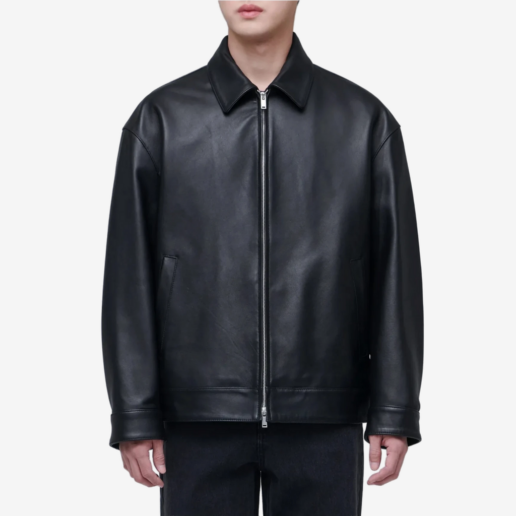 Lambskin Oversized Bomber Nexus Jackets Co