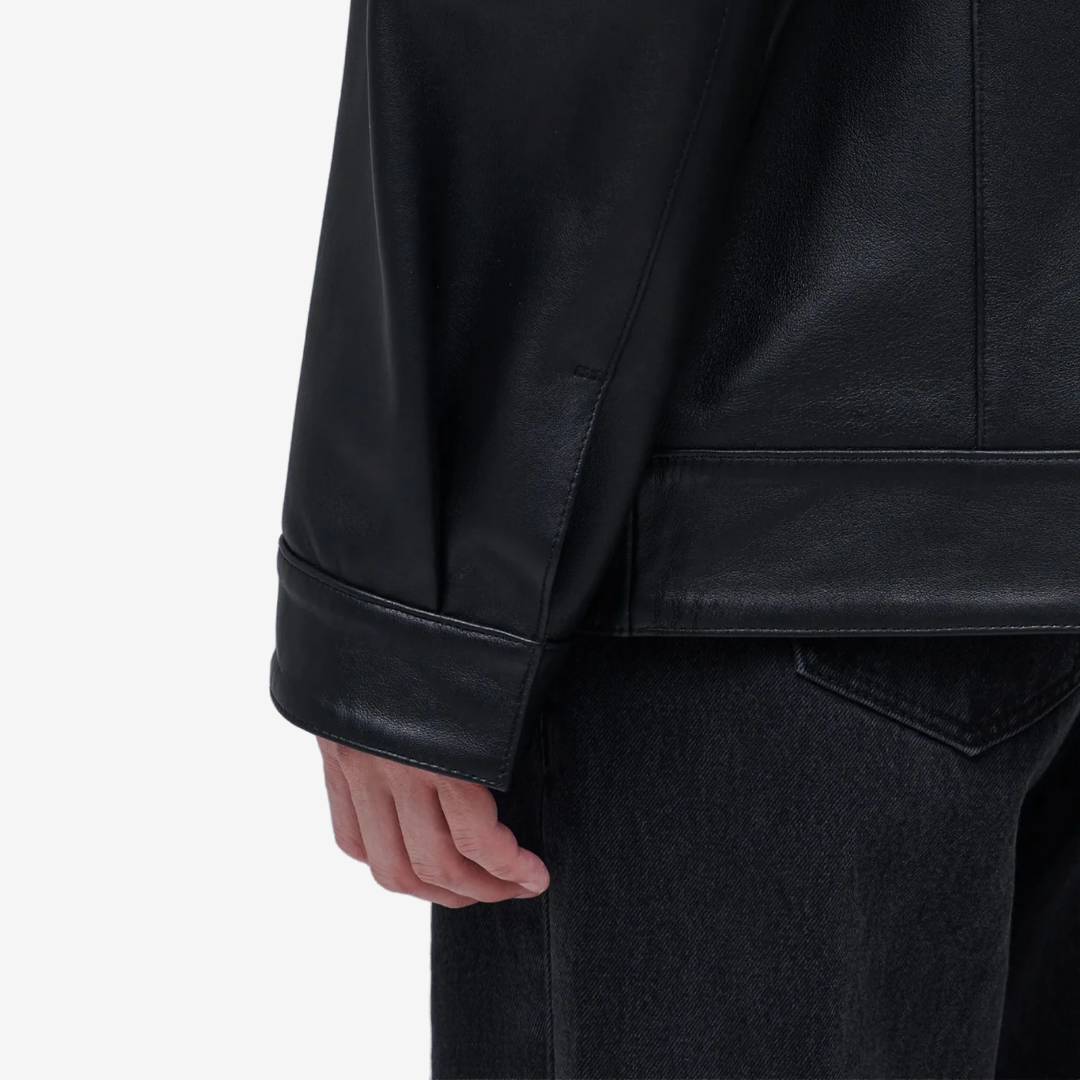 Lambskin Oversized Bomber Nexus Jackets Co