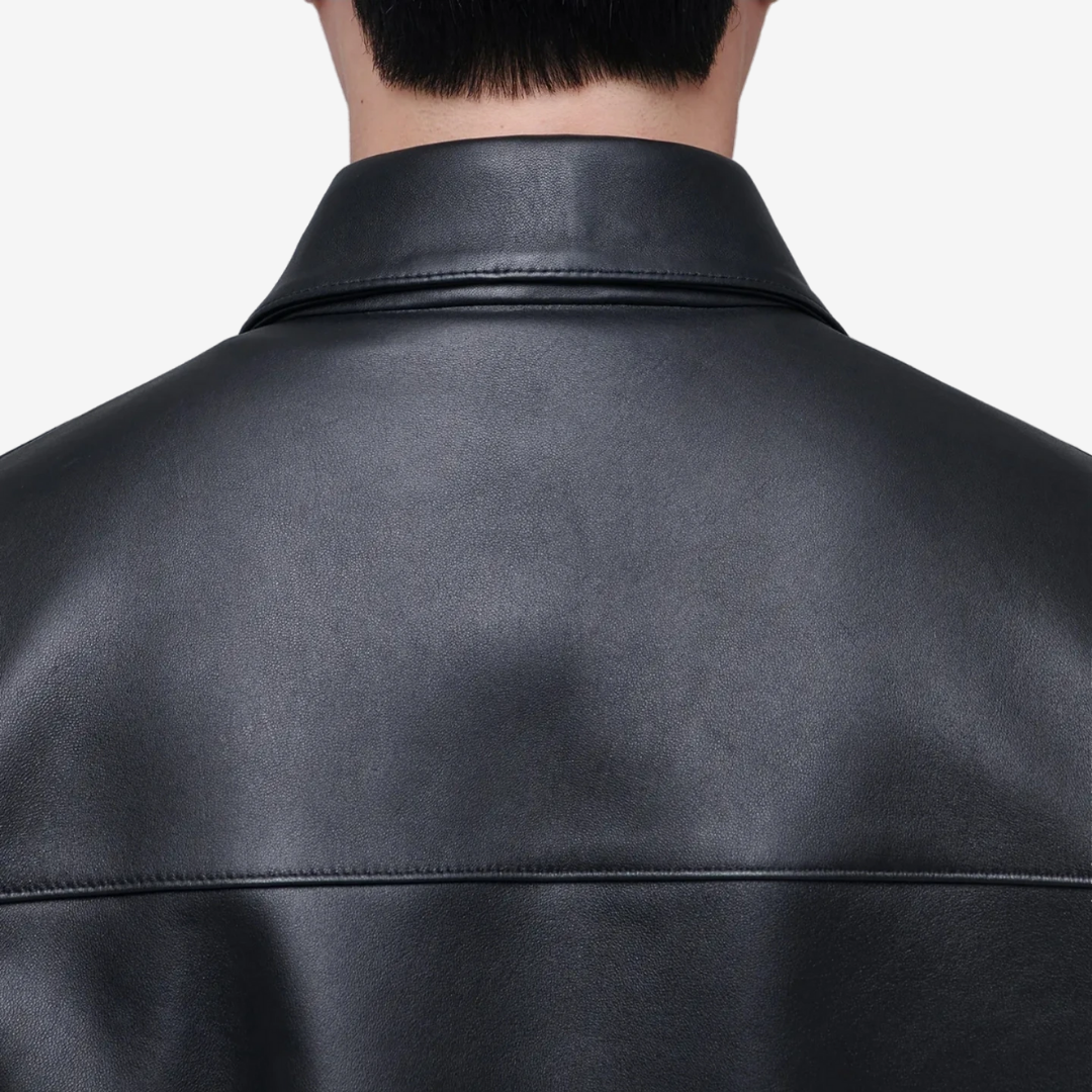 Lambskin Oversized Bomber Nexus Jackets Co